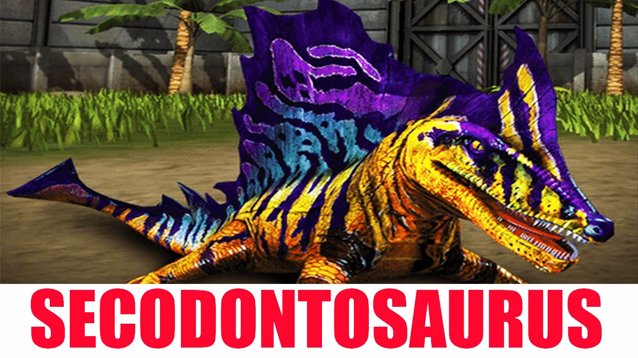 SECODONTOSAURUS MAX LEVEL 40 - Jurassic World The Game