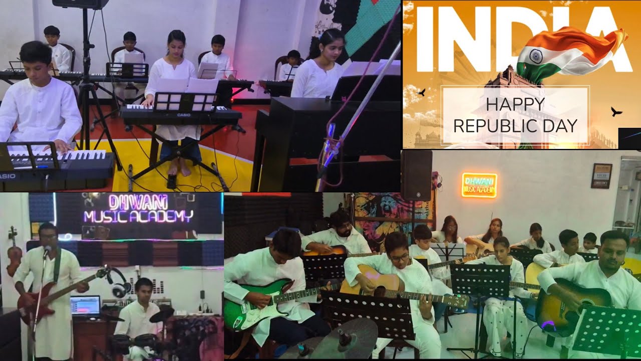 Republic Day Dhwani Musical Tribute 🇮🇳  by Students