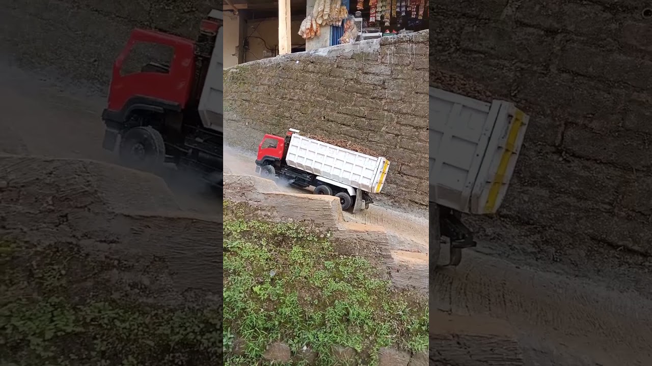 Mini kamyon Zorlu tırmnış  