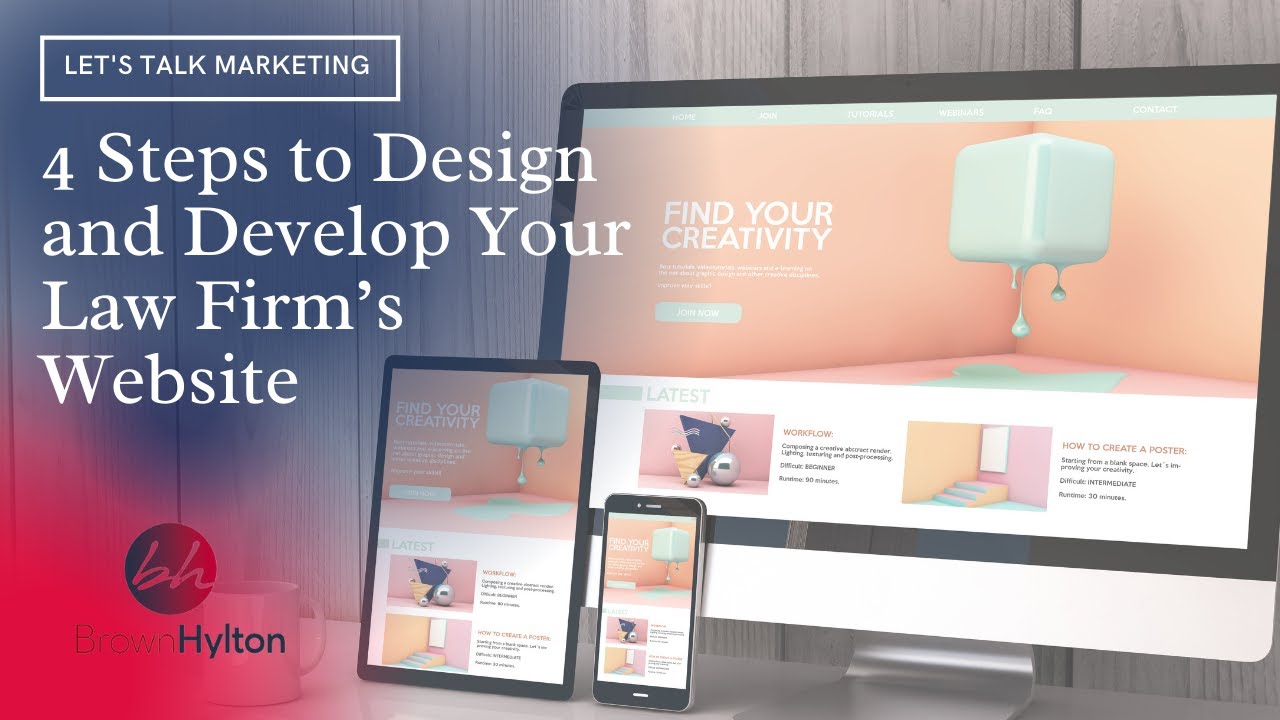 4 Steps to Develop Your Law Firm's Website