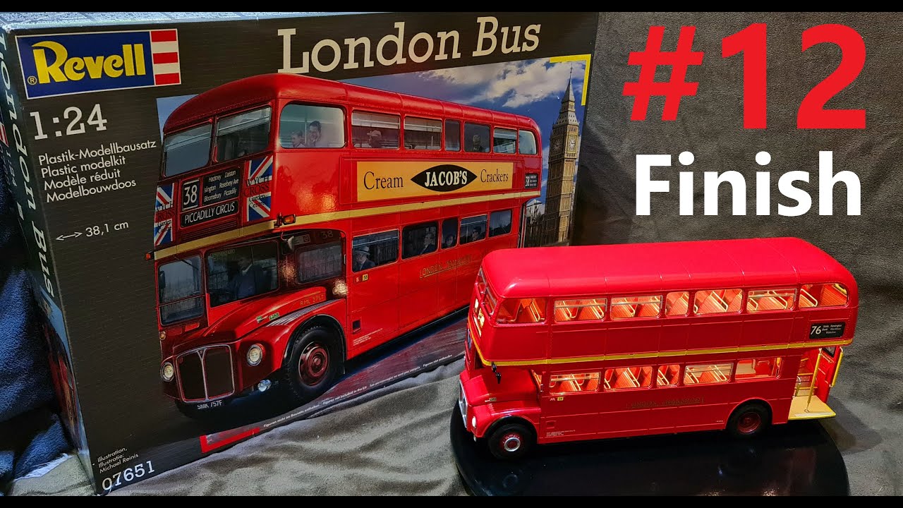 #part12 London bus project finish #Revell