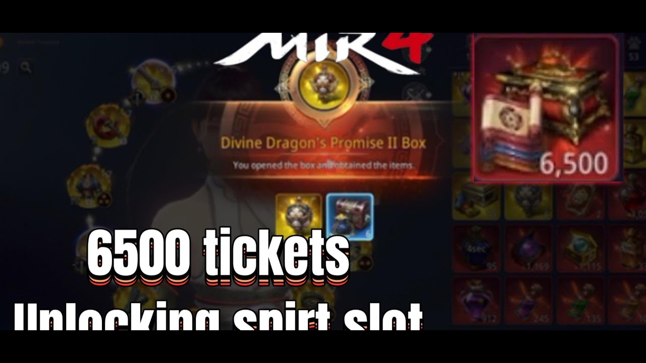 MIR4 Global Новое обновление! Расширен слот для духов, 6500 призывов открывают слот для духов, вп...