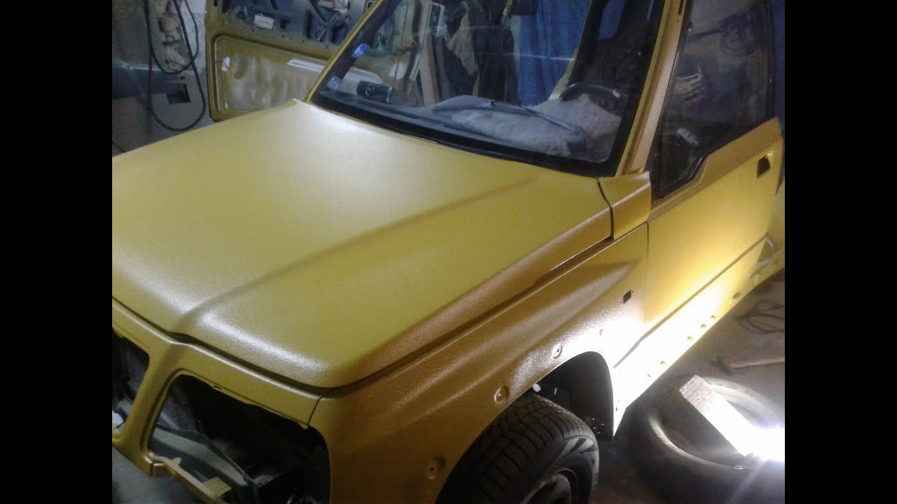 Suzuki Vitara 2.0 v6 Long - walka z rdzą. UPOL Raptor.