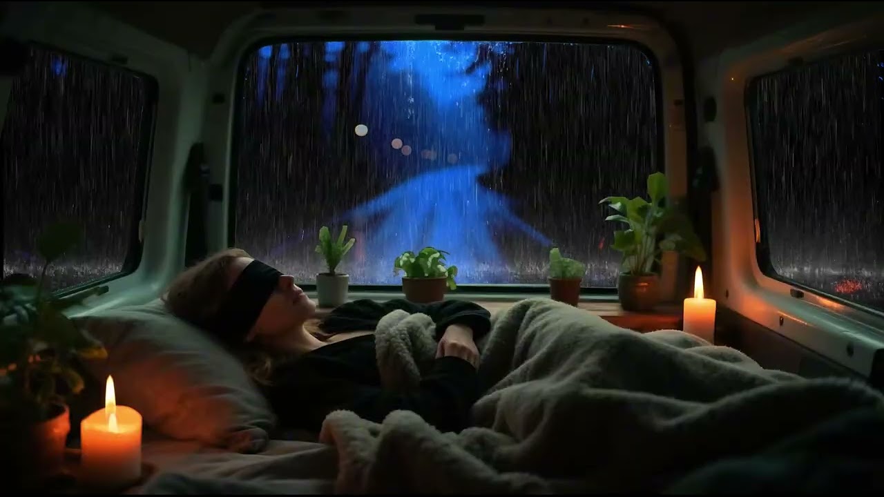 Chuva Relaxante para Dormir ⛈ Sons da Natureza para Paz Interior