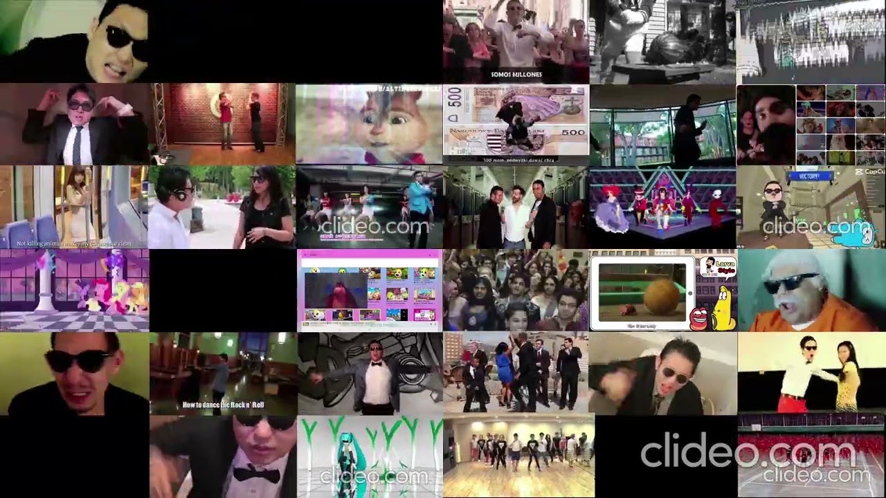 36 Gangnam Style muitlPter Mashup