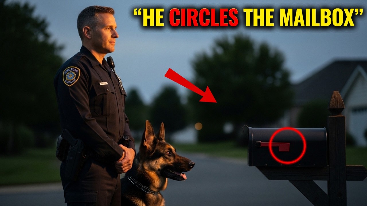 Senior Dog Circles the Mailbox — Owner Finds a Note