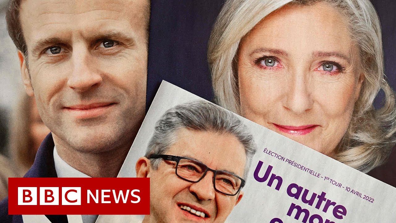 Macron faces Le Pen challenge as polls open in French election first round - BBC News