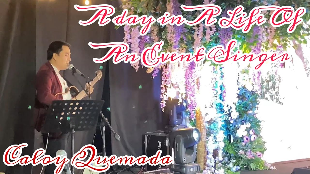 A DAY IN A LIFE OF AN EVENT SINGER (EP1)