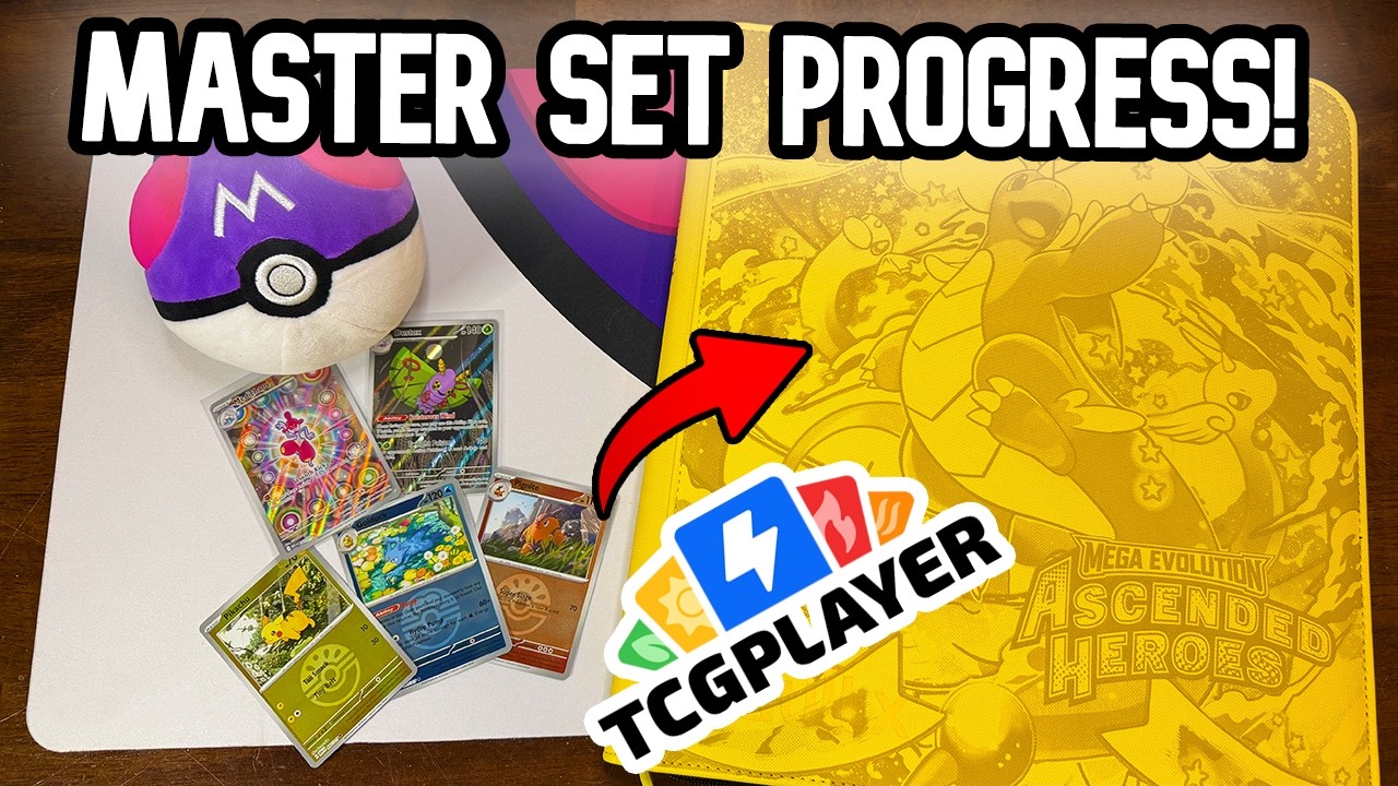 I Tested TCGPlayer Singles For the Ascended Heroes MASTER SET!! Are they NEAR MINT?