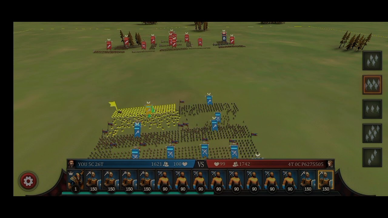 Epic Battles Online PVP #8 : Using the Schiltron Formation