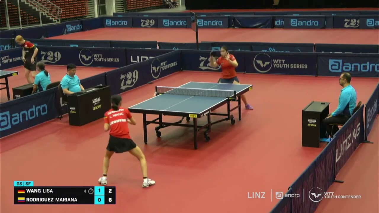 Lisa Wang (GER) vs Mariana Rodriguez (COL) | U15 SF | 2024 WTT Youth Contender Linz