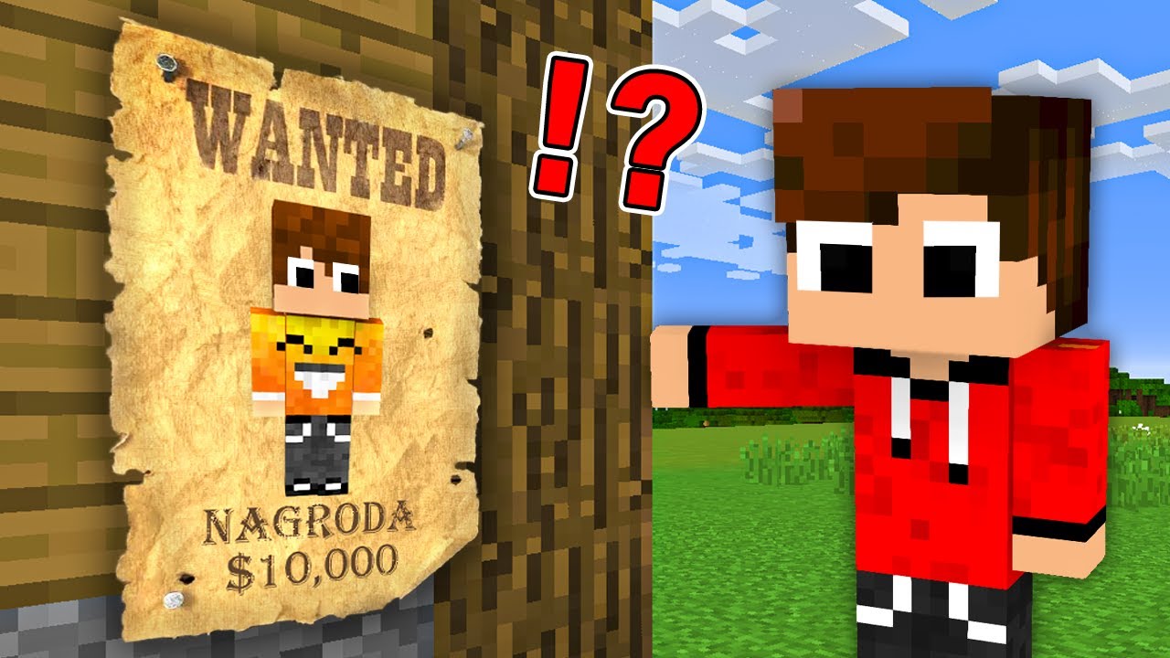 M&Oacute;J BRAT SmileSlow STAŁ SIĘ POSZUKIWANY w Minecraft!