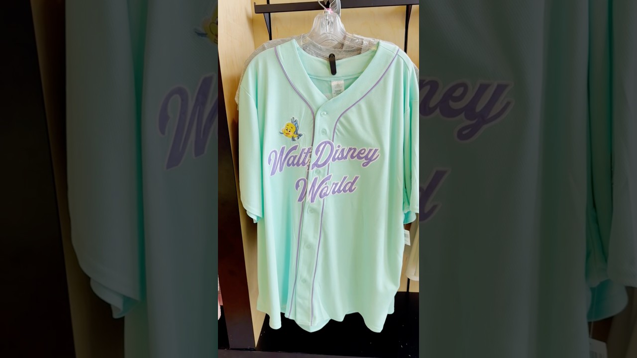 Which of these New Disney Princess Baseball Jerseys would you get? #disneyworld #disneymerchandise