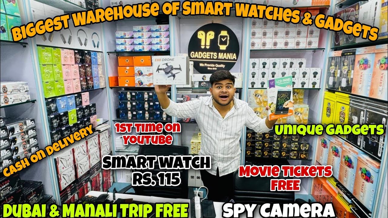 Smart watch Rs. 115 | Biggest Warehouse Smart Gadgets SALE | Dubai Trip FREE | Capital Darshan