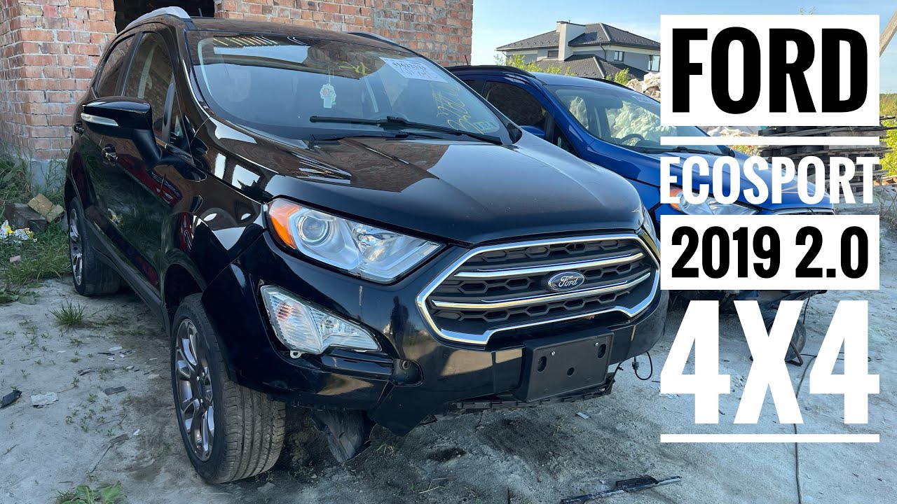Огляд до ремонту Ford EcoSport 2019 Titanium 2.0 4x4 повний привід автомат