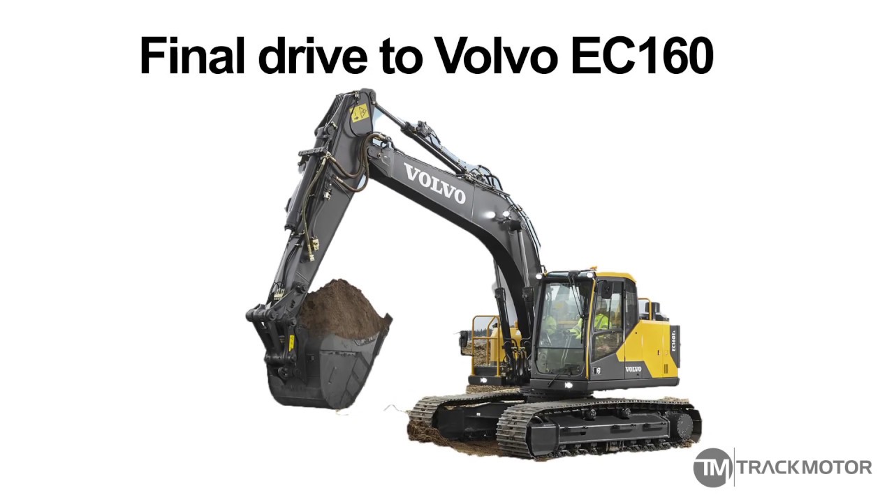 from 3160 EUR Final drive Volvo EC160 Track motor, travel motor, planetary gears, gearbox