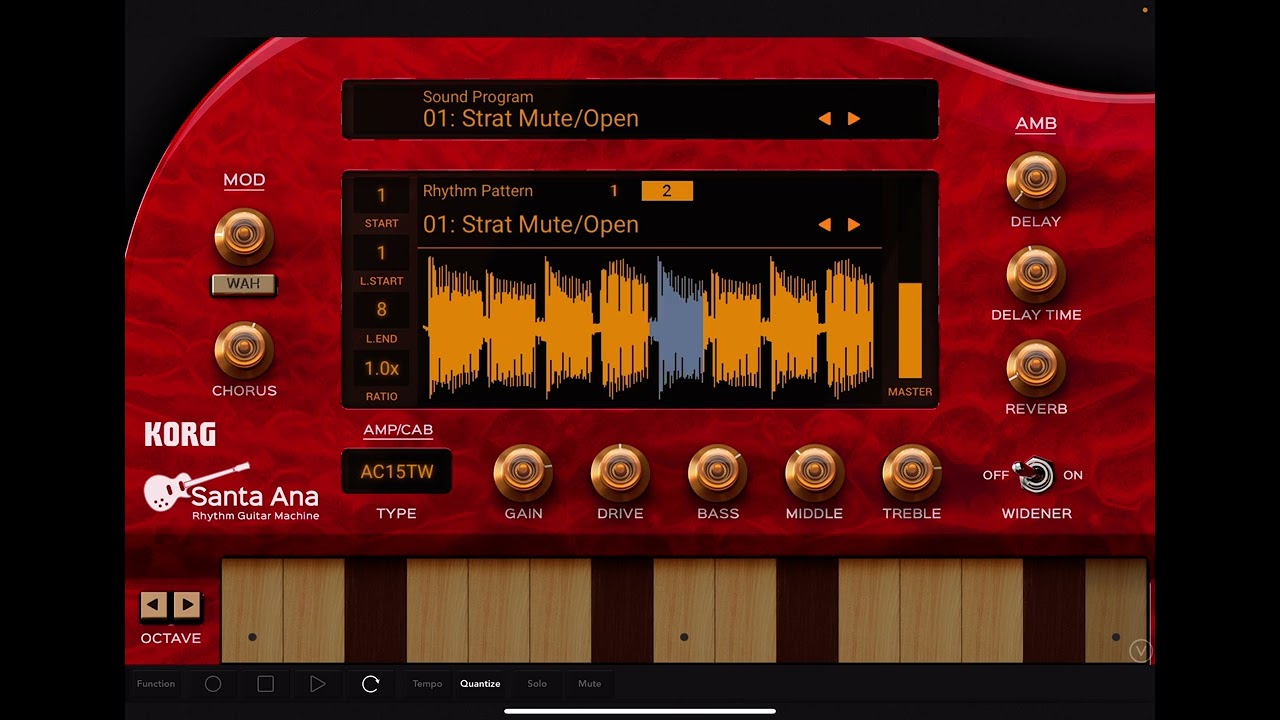 santa ana gadget part 2 all presets I missed some & funtionaltity / strumming patterns