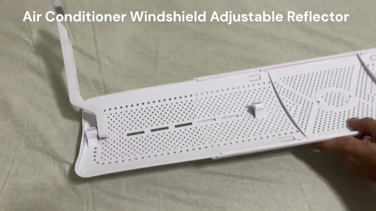 Review - Air Conditioner Windshield Adjustable Reflector - Control Your Cooling Direction