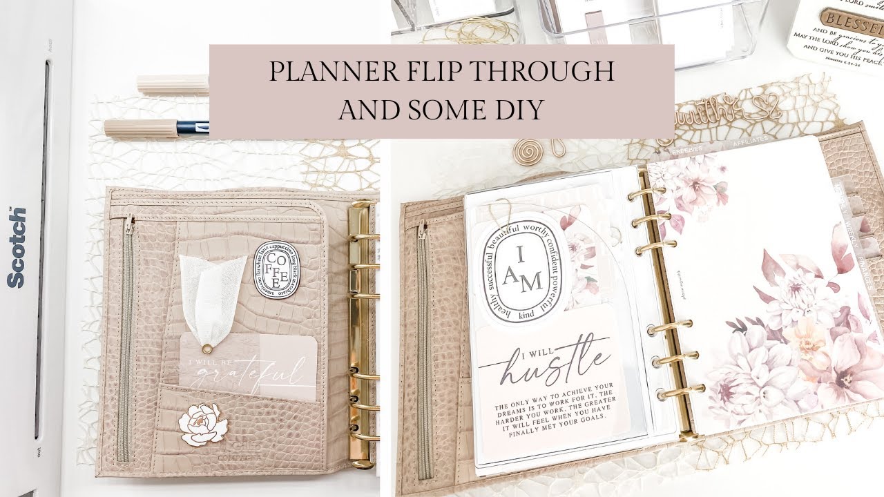 Planner Flip Through and some DIY