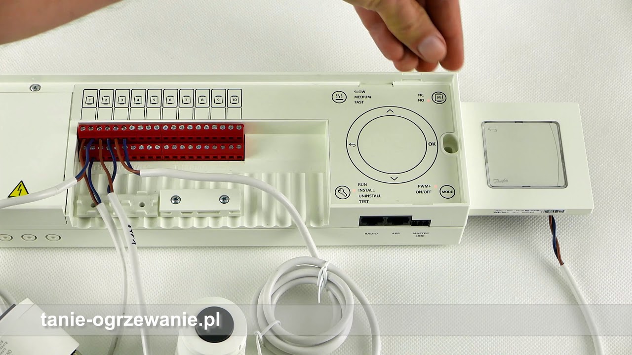 Danfoss Icon - pierwsze uruchomienie