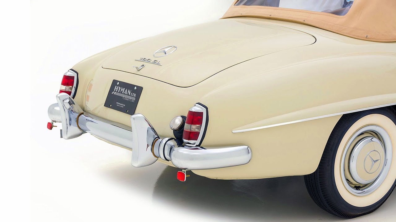 w121 Mercedes-Benz 190 SL Roadster junior sports car 1958
