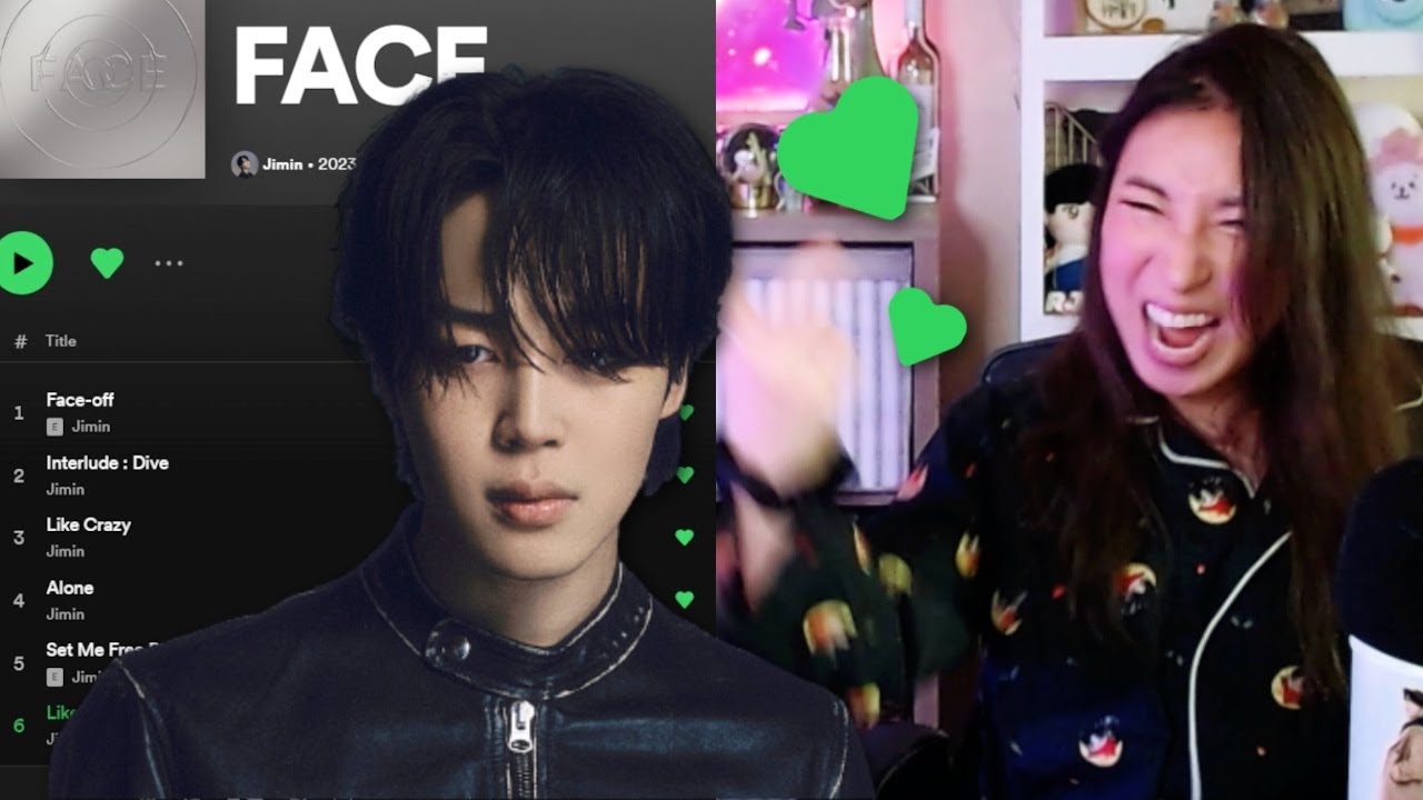 Jimin FACE Album First Listen (PART 2) 💿 Alone | Set Me Free Pt.2 | Like Crazy (English Version) 지민