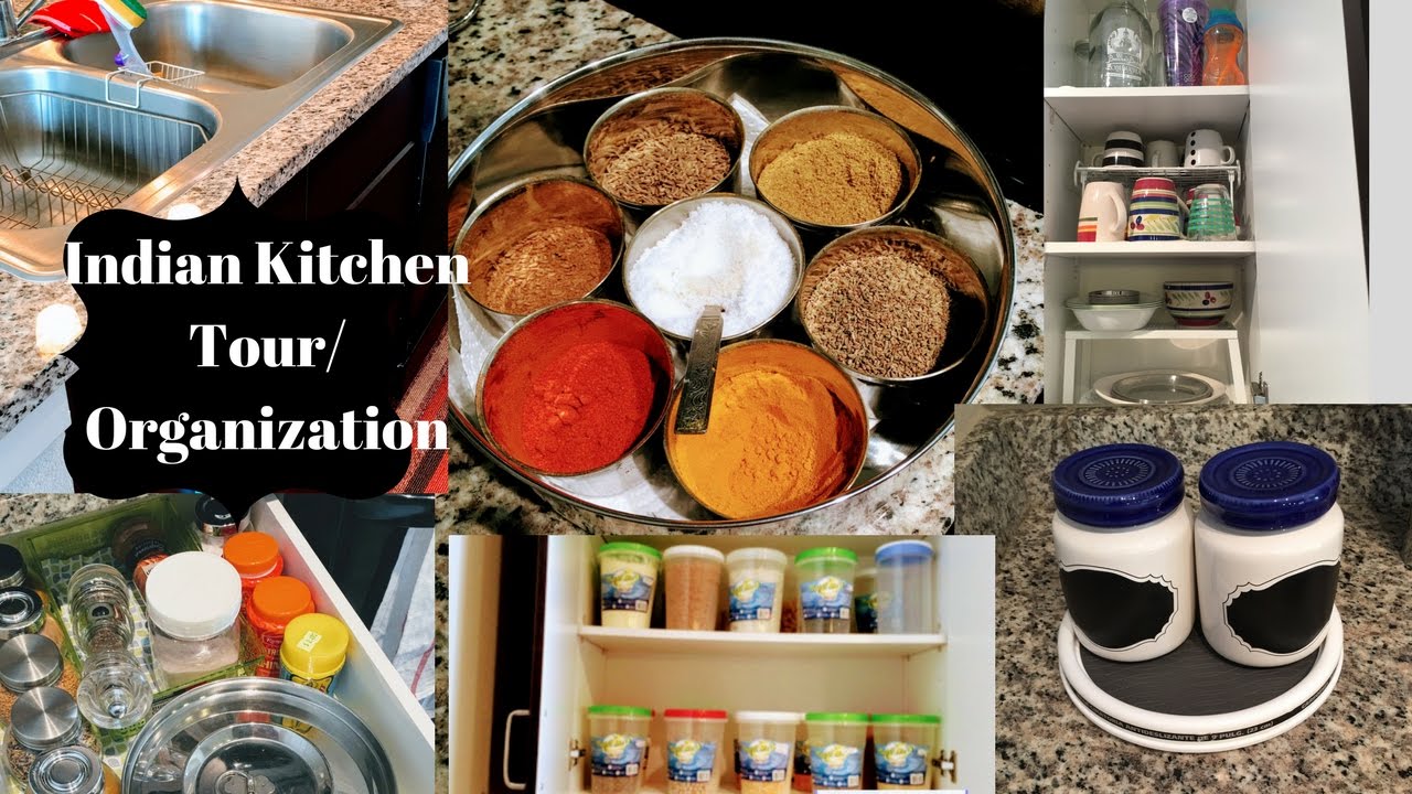 Indian Kitchen Organization Ideas- Budget Friendly ll Kitchen Tour ll RealLife RealHome