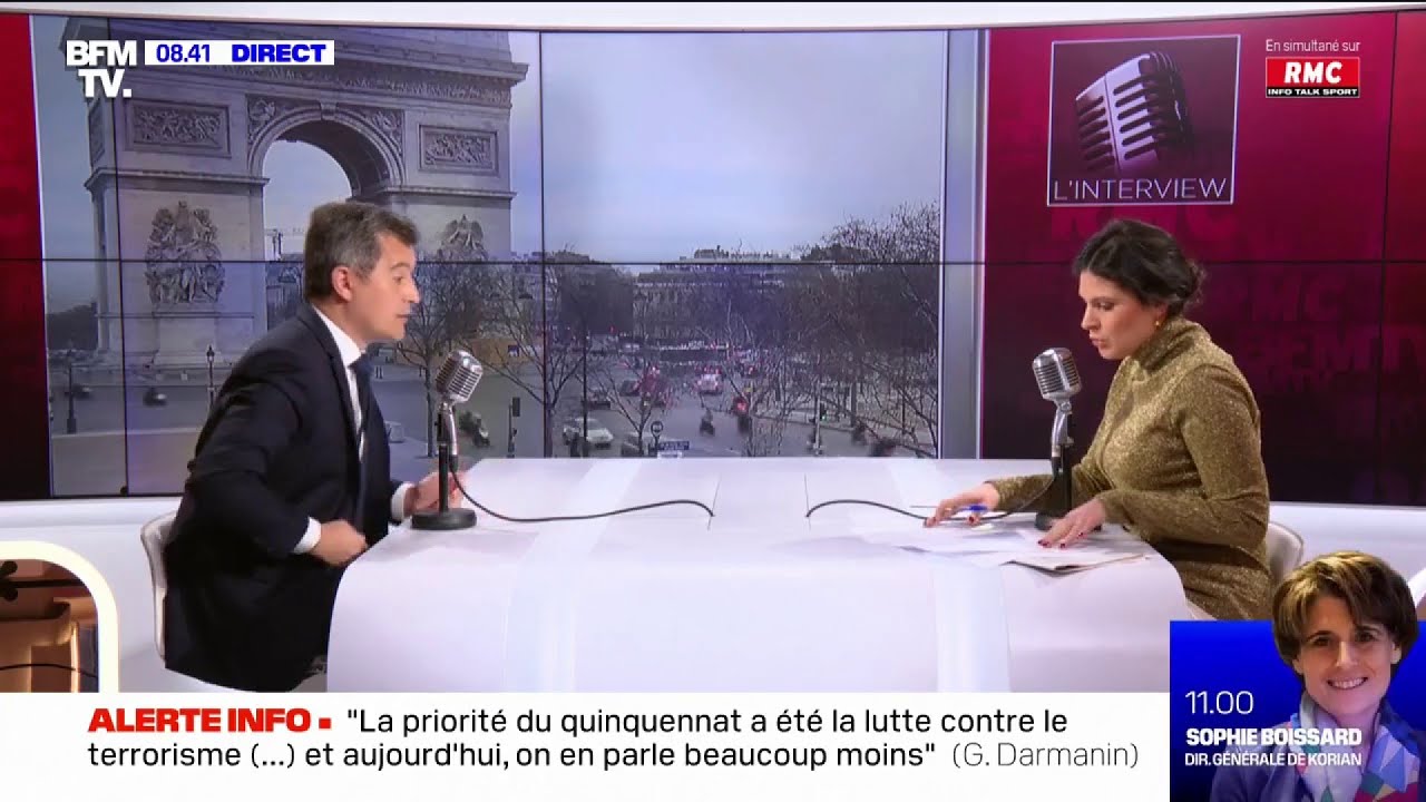 Gérald Darmanin sur l'enseignement de l'Islam en France