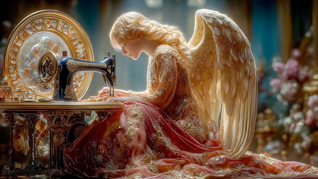 Angel’s Love Story | Divine Love in the Halls of Heaven | Relaxing Heavenly Medieval Music & Art