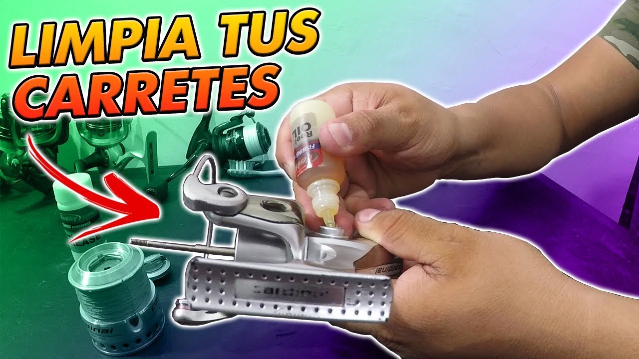 MANTENIMIENTO DE UN CARRETE SPINNING