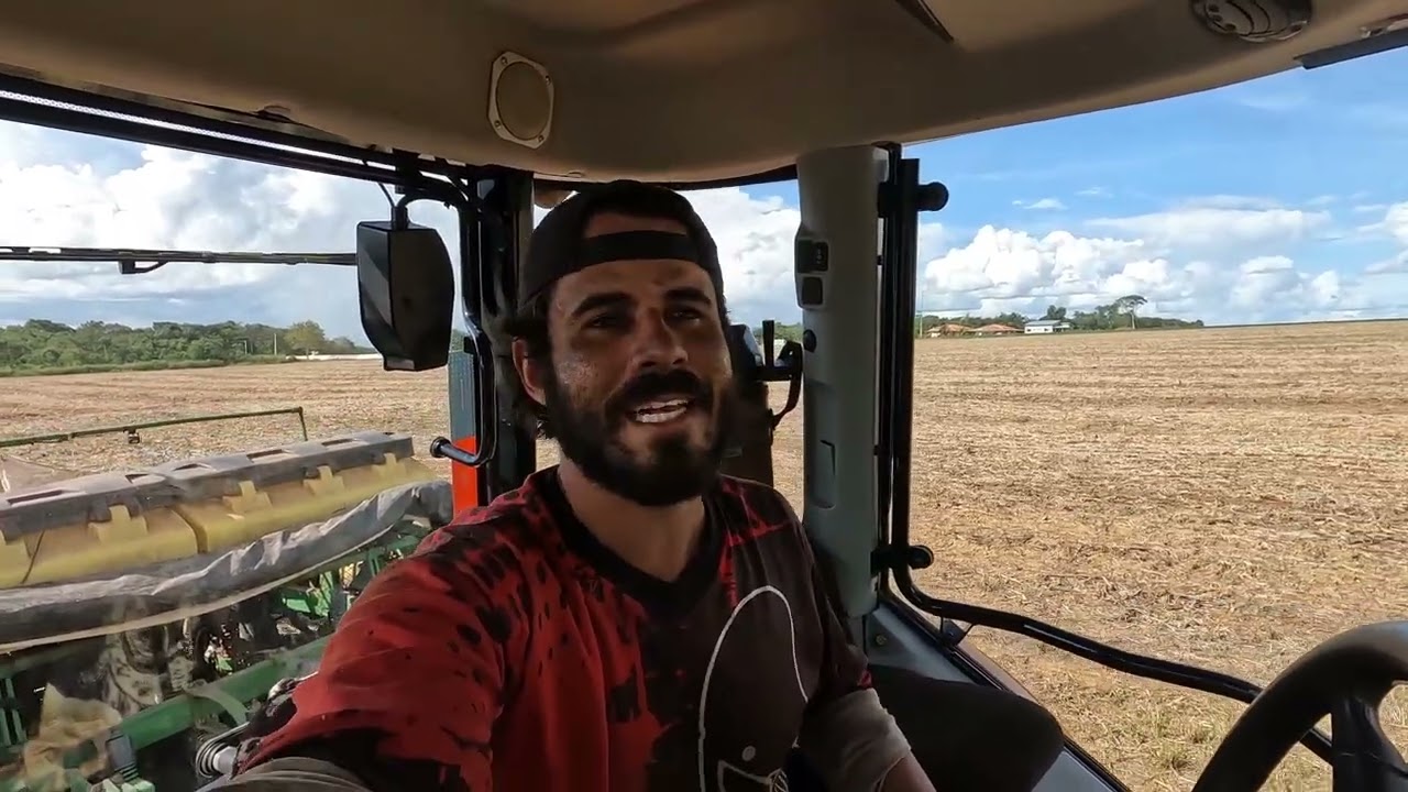 Colheita de soja no Pará e plantio de milho