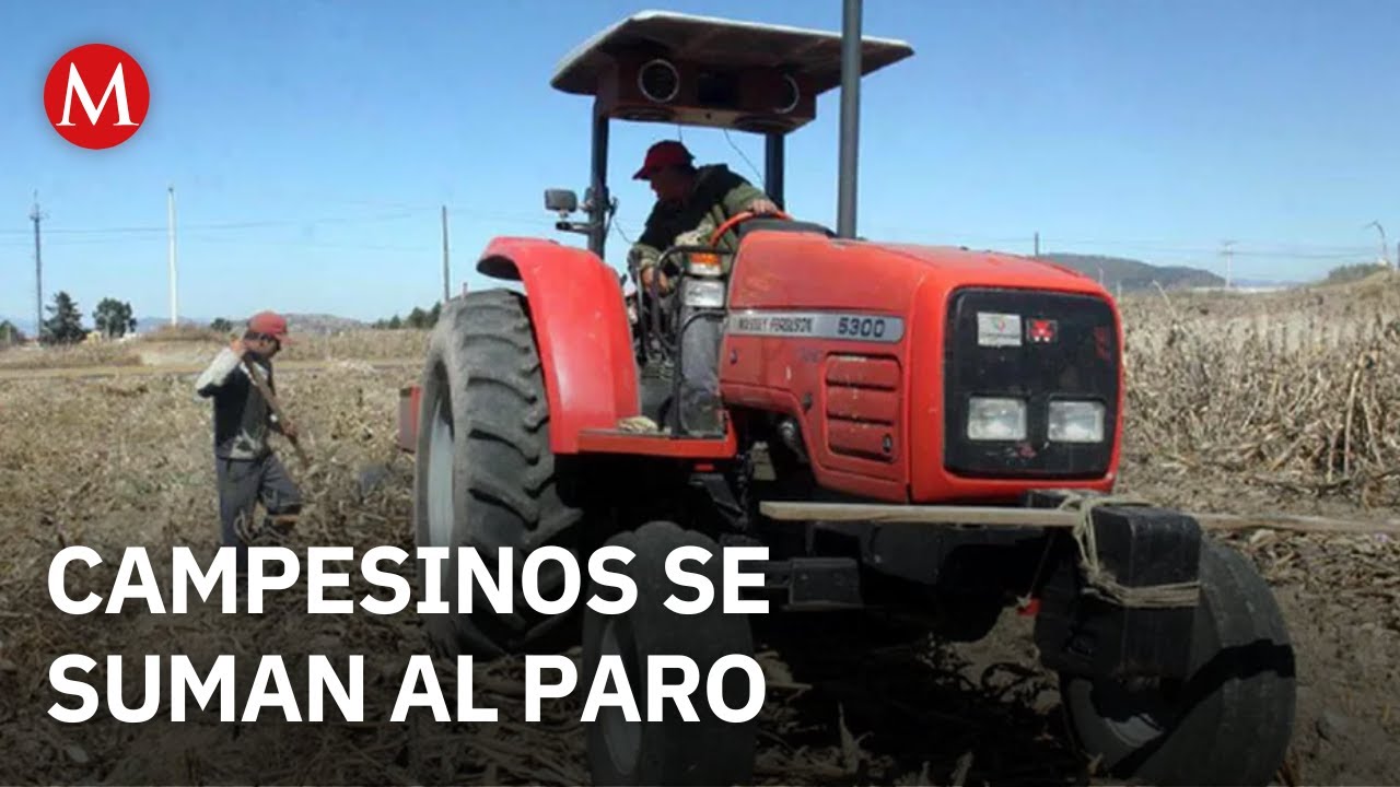 Agricultores de Tecom&aacute;n se suman a la manifestaci&oacute;n nacional de productores