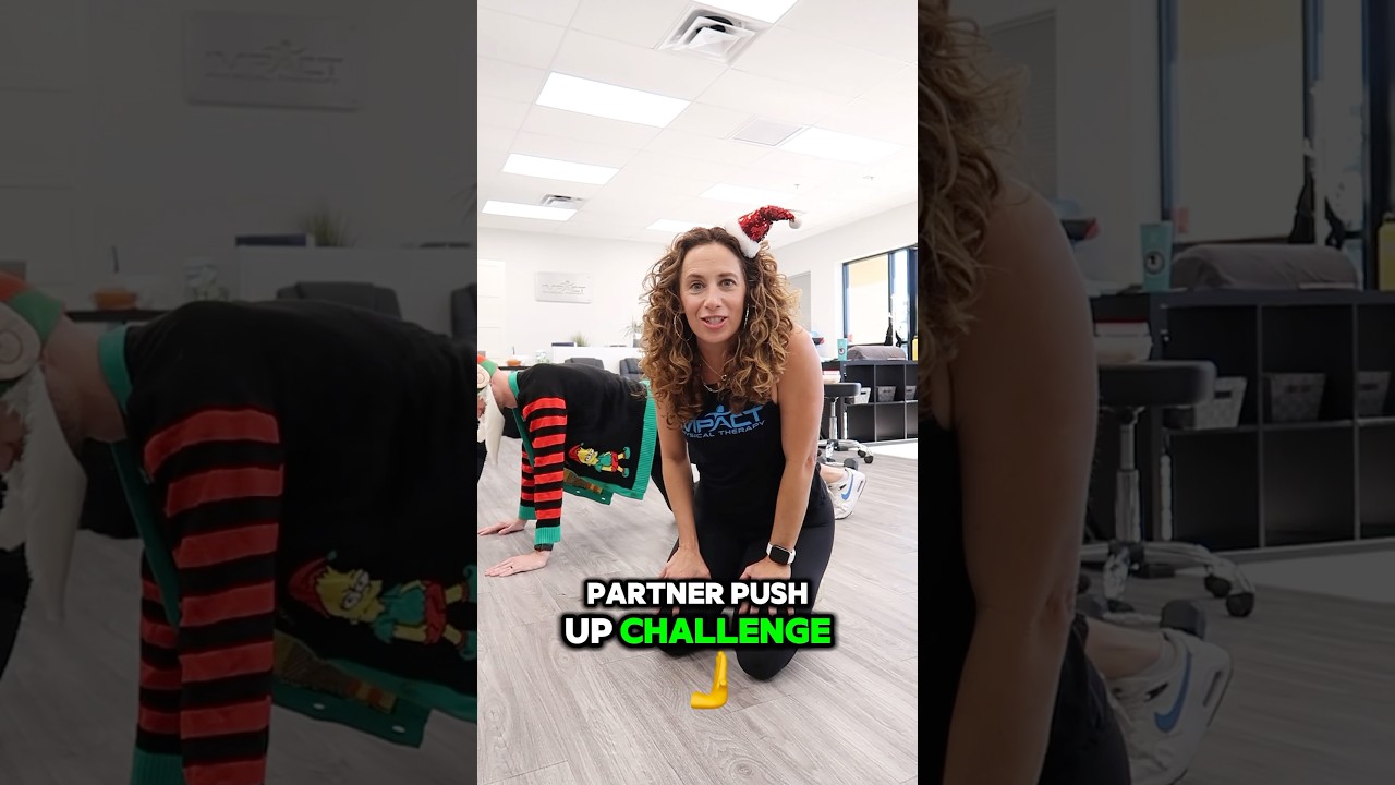 Partner push up challenge 💪🏼 