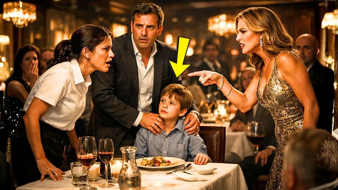 A GARÇONETE GRITOU: “ELA MEXEU NA COMIDA DO SEU FILHO!” E O EMPRESÁRIO TRAVOU.
