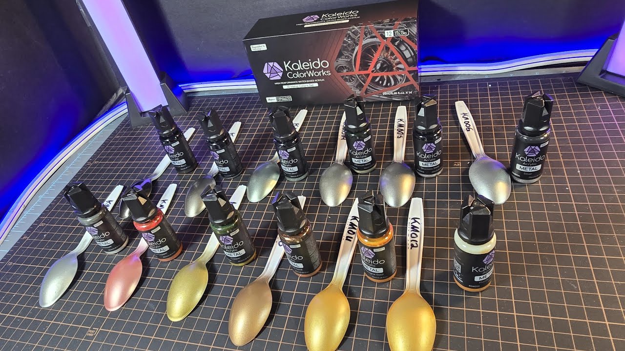 *Tooltime with Styderprime* Набор Kaleido Colorworks 12 металлических цветов