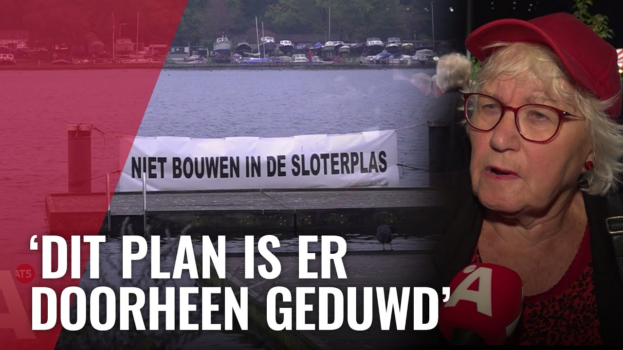 Buurt ontevreden over plan De Nieuwe Meervaart