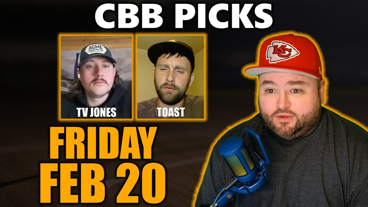 College Basketball Picks with Kyle Kirms | Friday February 20th