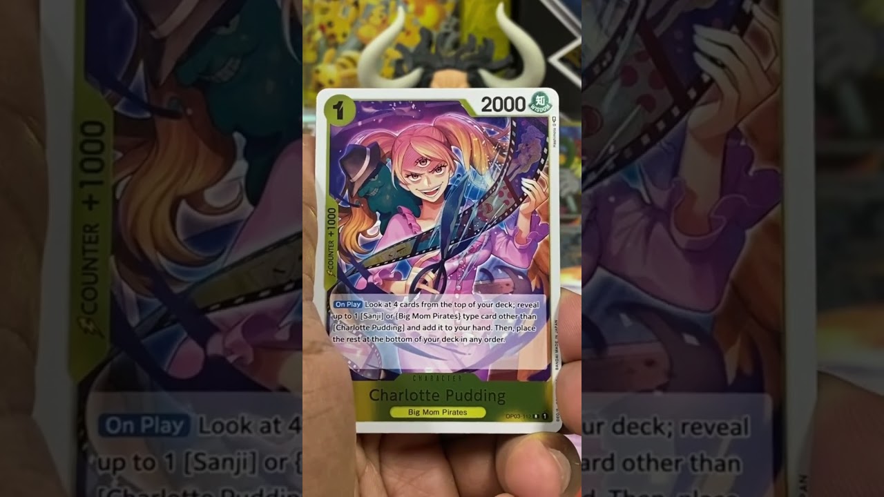 Alternate Art Pulled from OP03 Pillars of Strength! One Piece TCG #Shorts