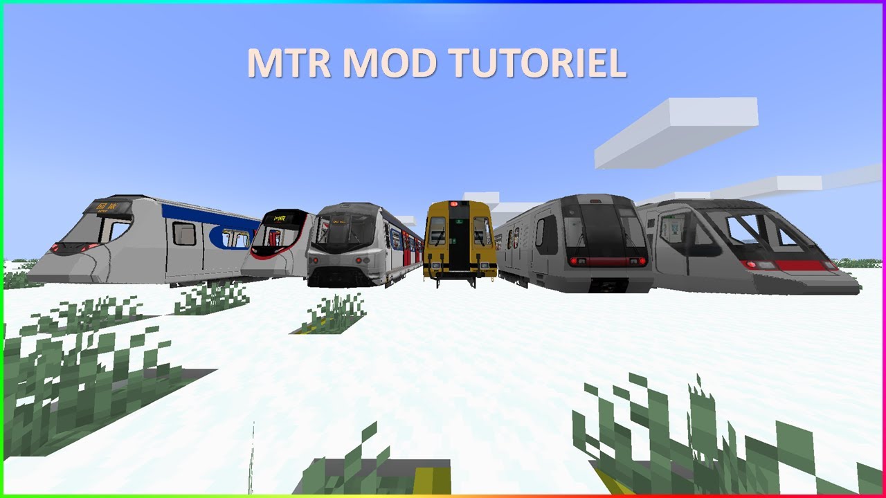 Présentation de mod | Minecraft Transit Railway (MTR)