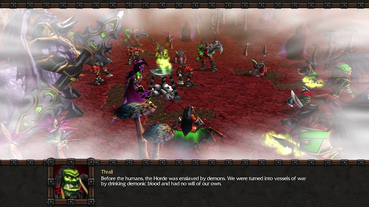 Thralls tells Cairne about Horde's past