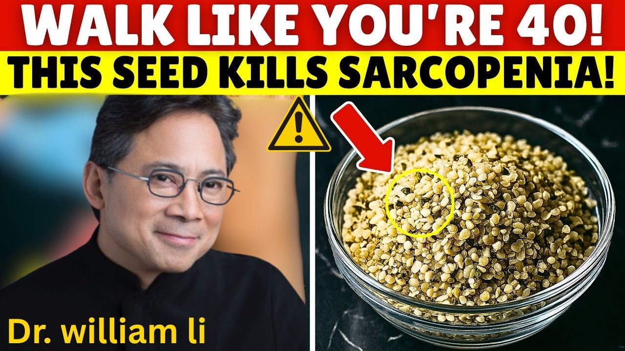 STOP Sarcopenia FAST! This Seed Packs More Protein Than Eggs | Dr. William Li