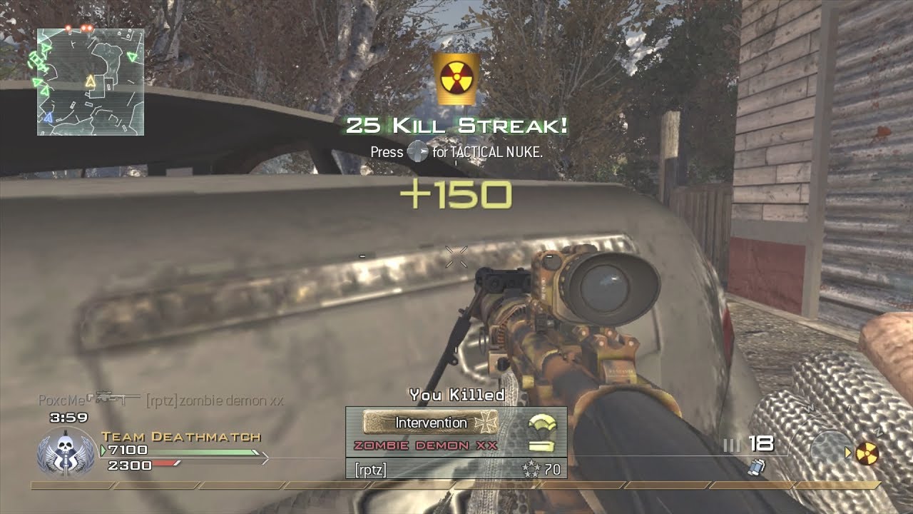 MW2 Estate Nuke - Thermal Is Nostalgic For Me