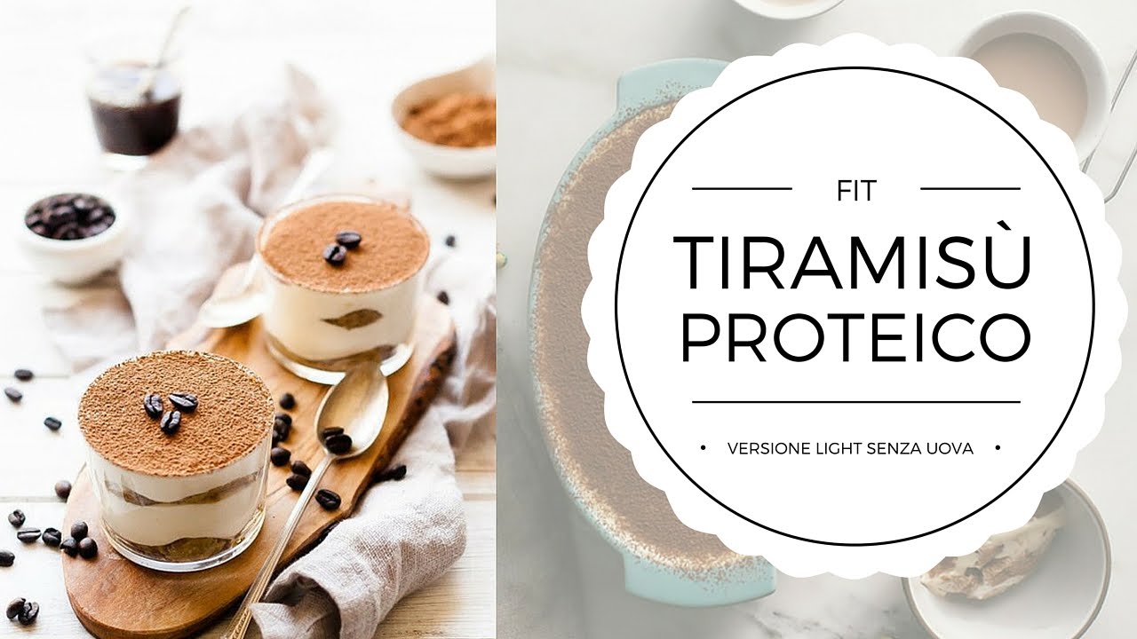 FIT-TIRAMISÙ PROTEICO e LIGHT PER SPORTIVI ♡