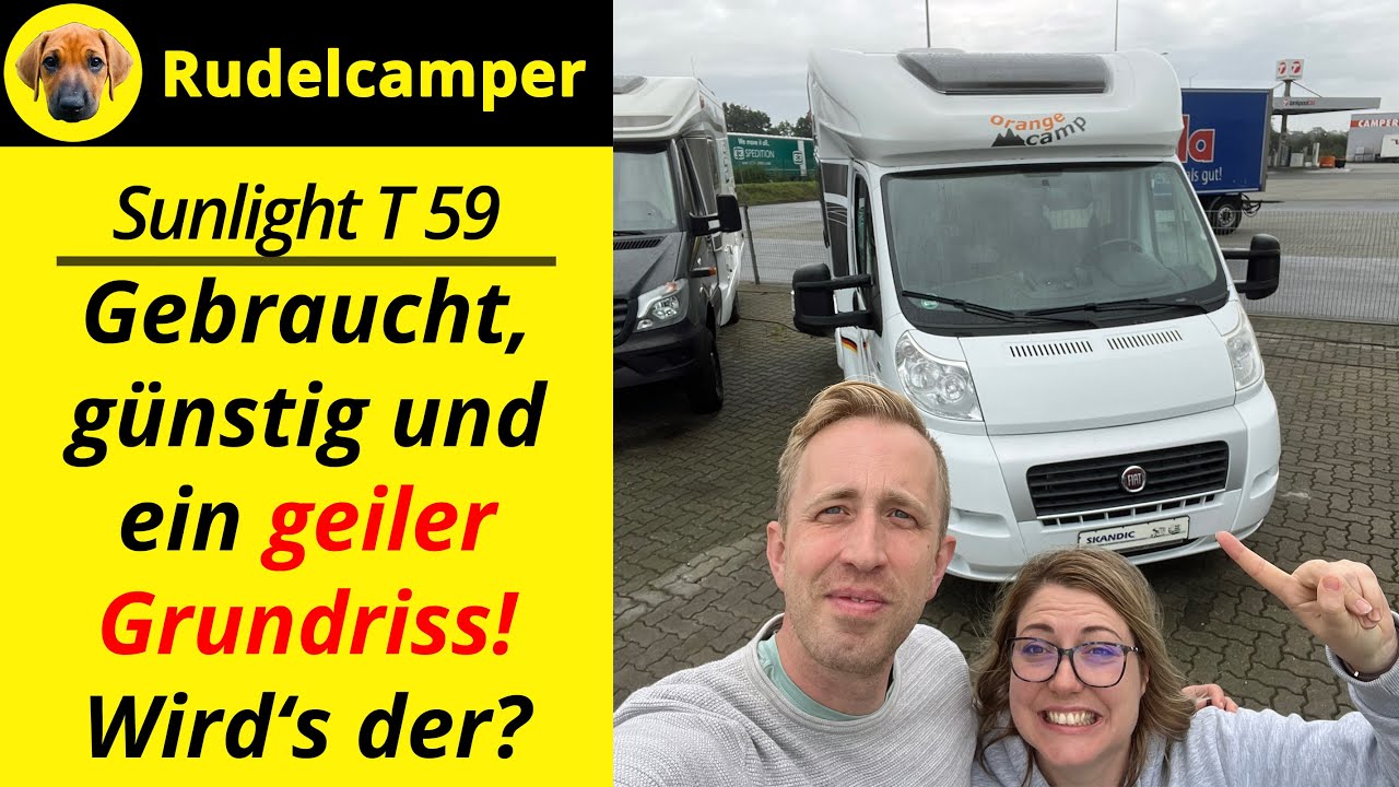 GENIALE RAUMAUFTEILUNG: Wir sind überzeugt - und günstig ist er auch noch... - Sunlight T 59 - 062
