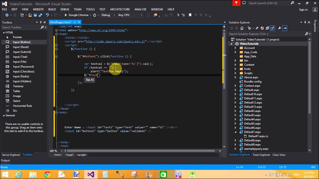 TextBox validation using JQuery change border color red if textbox empty