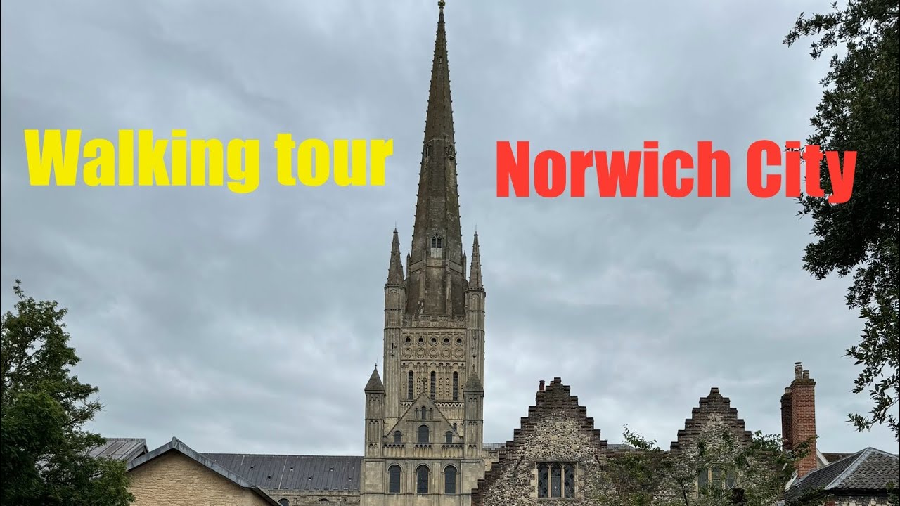 Walking tour Norwich City #norwich #norfolk