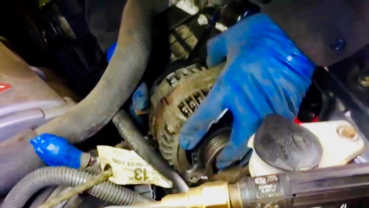 Toyota Highlander Alternator Relacement
