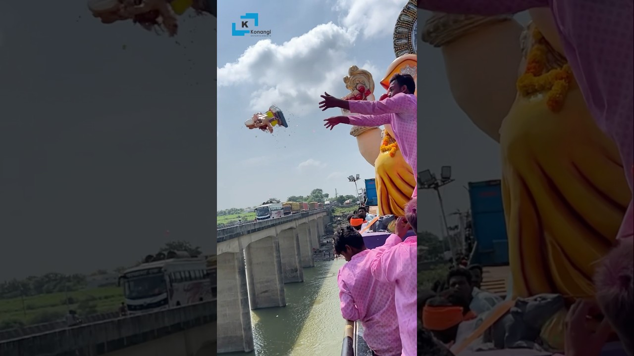 Ganesh Visarjan #ganpati #ganeshnimajjanam #ganpatibappamorya #ganpati #ganesh