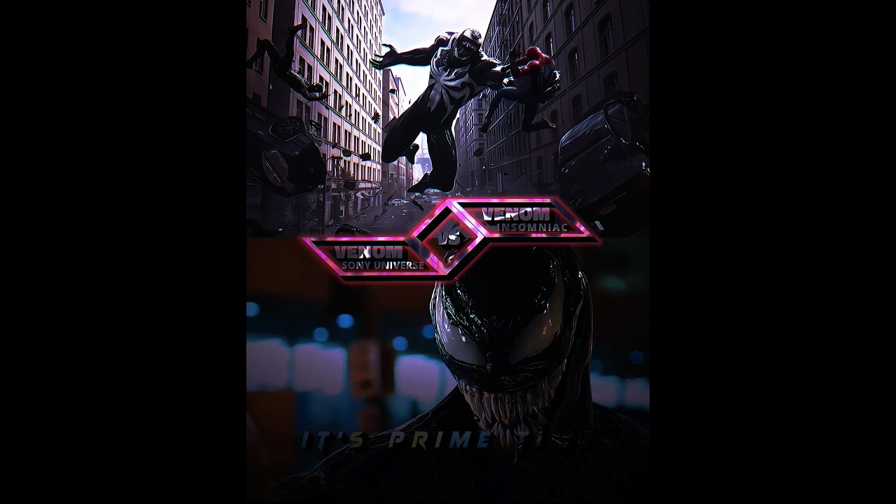 Venom (insomniac) vs Venom (sony universe)