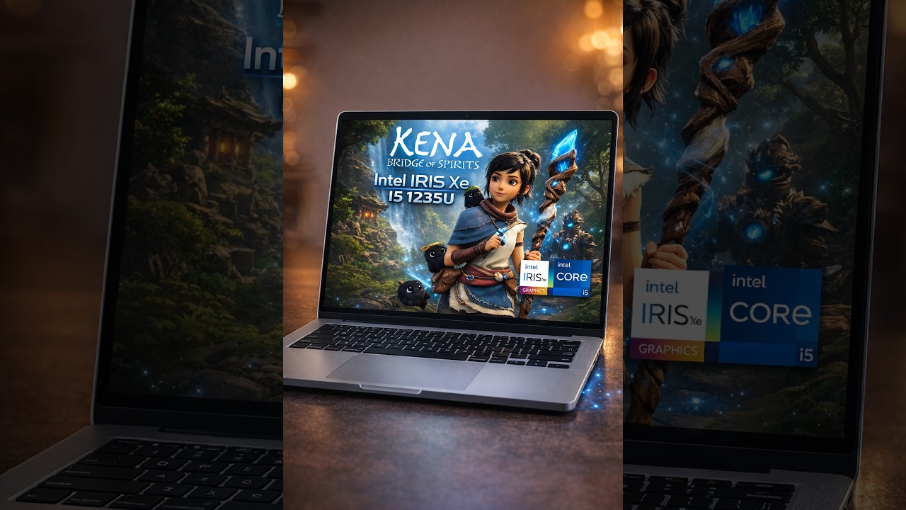 KENA BRIDGE OF SPIRITS I5 1235u INTEL IRIS XE 32GB RAM 1080p /// 720p